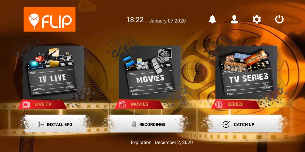 Flip IPTV on Android
