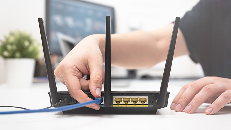 Restart Wi-Fi router