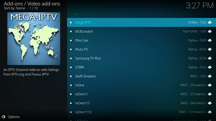 select Mega IPTV