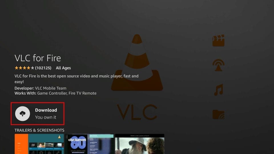 Click the Download button