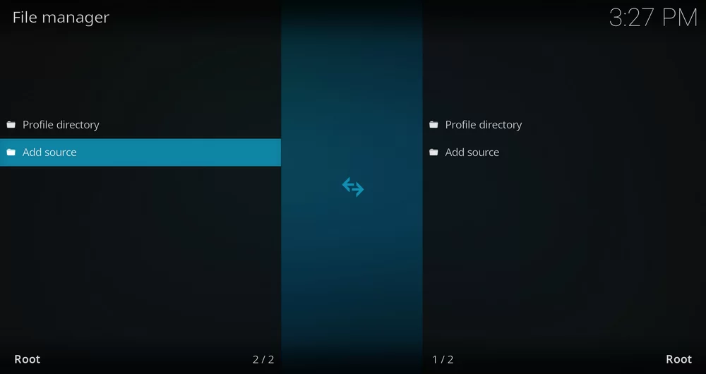 Click Add Source - Nemesis Kodi Addon
