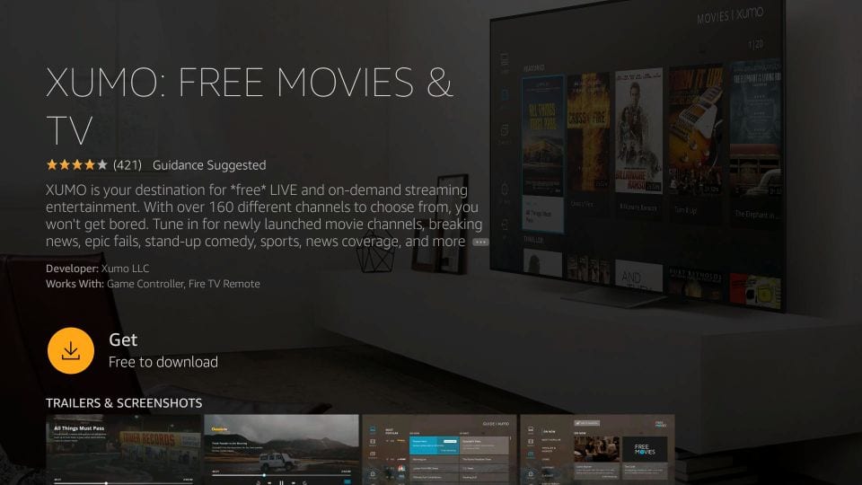Install Xumo TV on Firestick