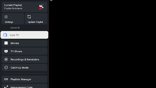 iMPlayer IPTV on Android