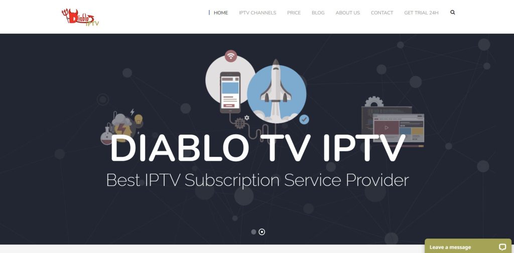 Visit Diablo IPTV website