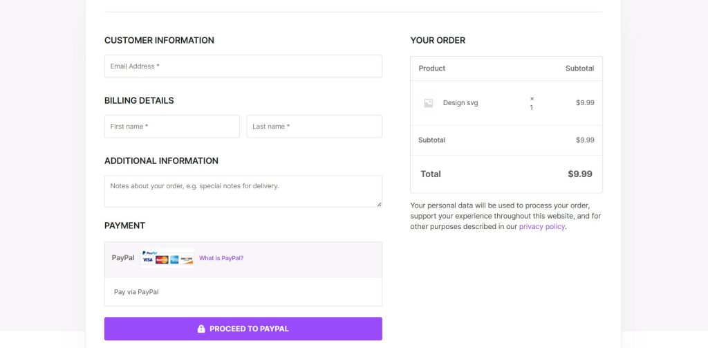 Complete the Oxy IPTV payment