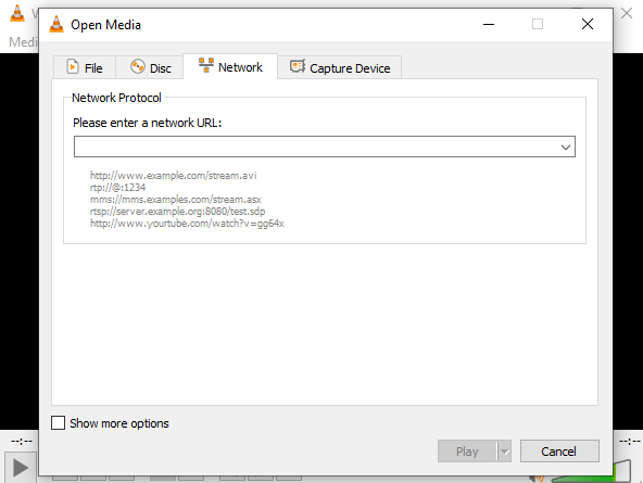 Enter the URL of Revolution IPTV.