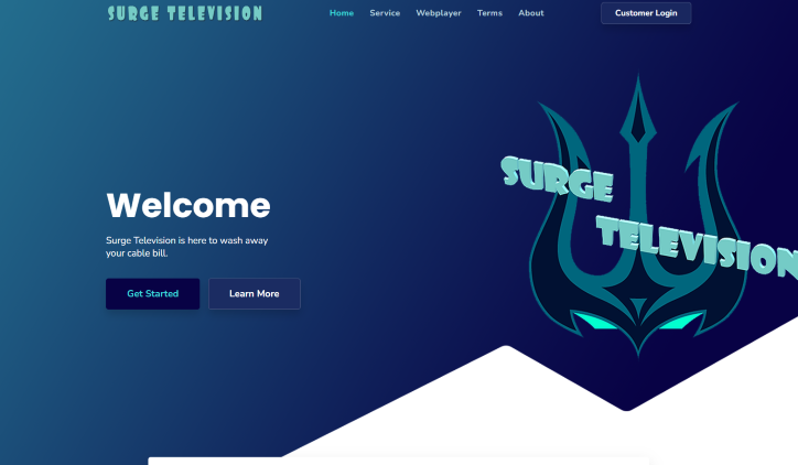 Visit the Surge TV website