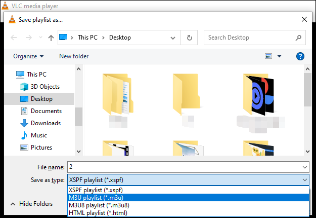 Convert XSPF to M3U