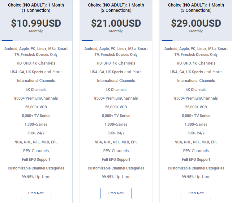 tap the Order Now button