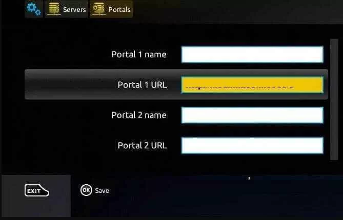 Portal name and the M3U URL of Choice IPTV