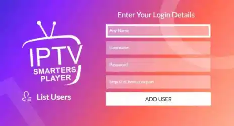  Enter the Username, Password, and M3U URL of GOTIT IPTV