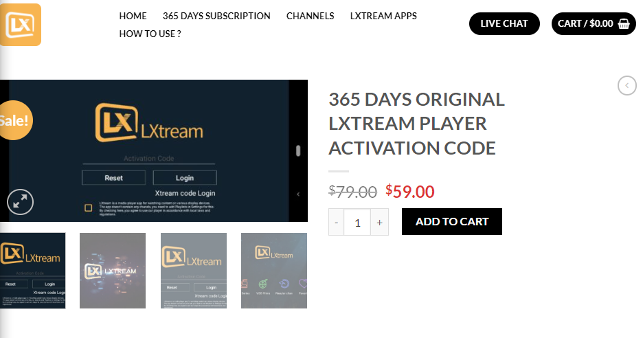 Tap the Add to Cart button