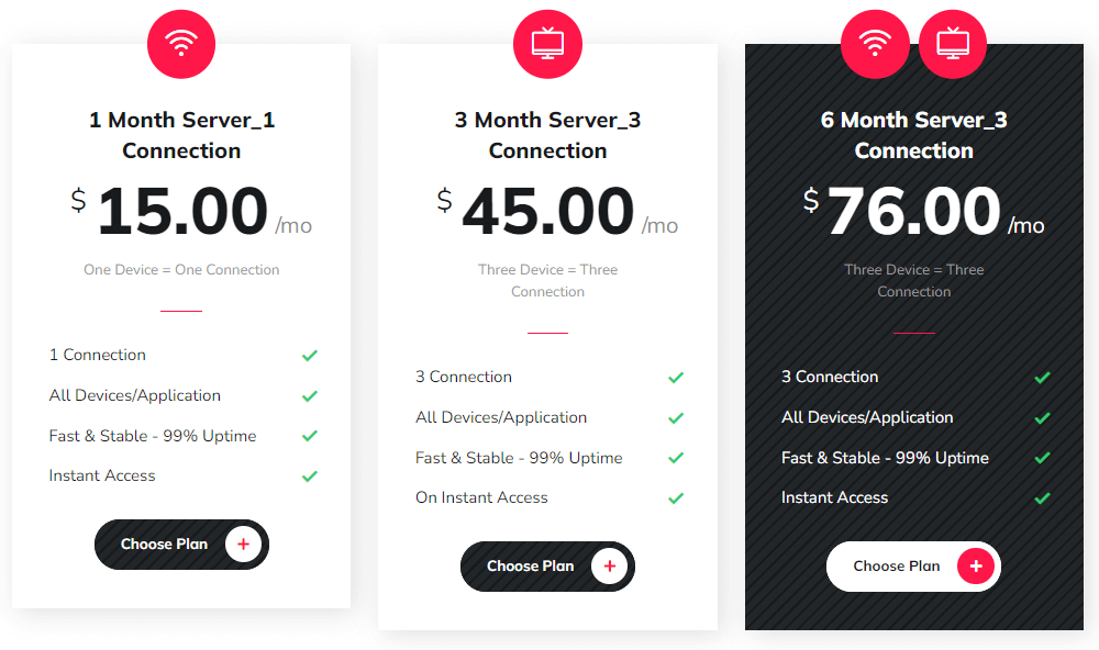 Truview TV IPTV pricing