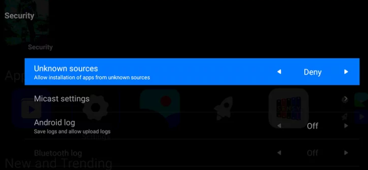 Enable Unknown Sources on Hisense Smart TV