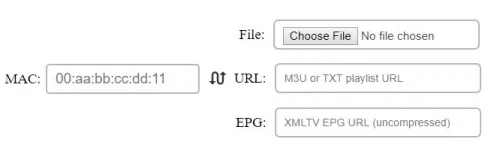 Add the M3U URL of IPTV provider