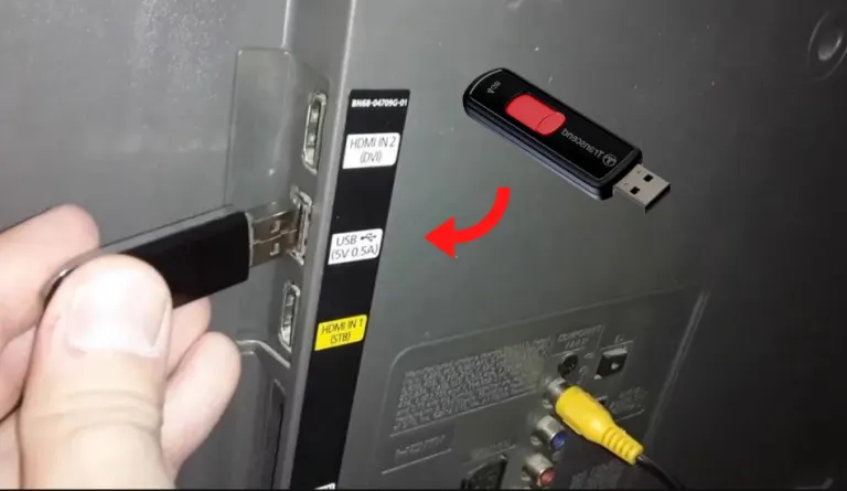Plugin the USB into the Smart TV