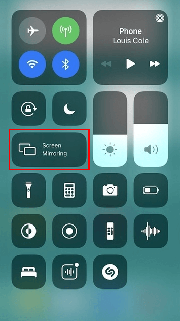 Select Screen mirroring to stream IPTV on Hisense TV