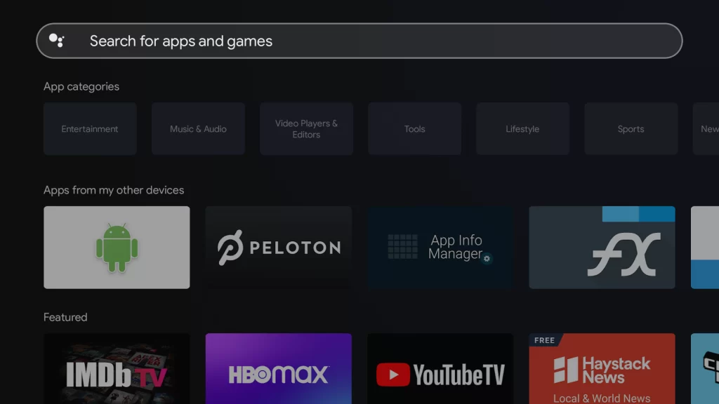 Enter XCIPTV Player into the search field