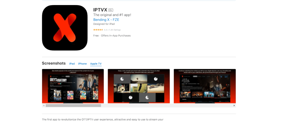 Get the IPTVX app to stream the Astra IPTV content