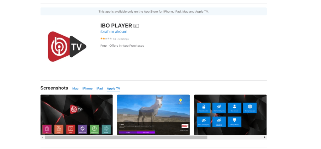 Install IBO IPTV Player app