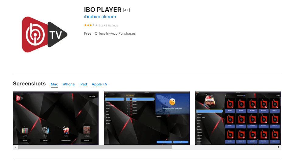 Install IBO player to stream TiviMate IPTV content