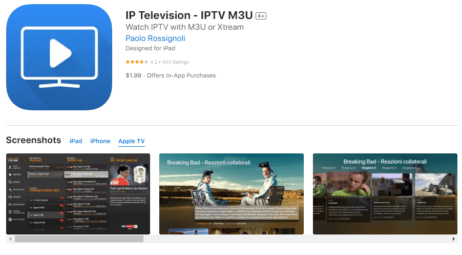Install the IP Television to stream Ology IPTV content