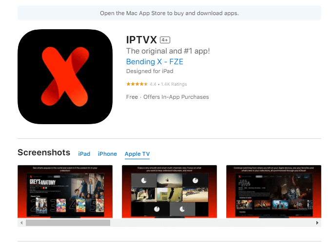 Get IPTVX app to stream Scorpion IPTV content