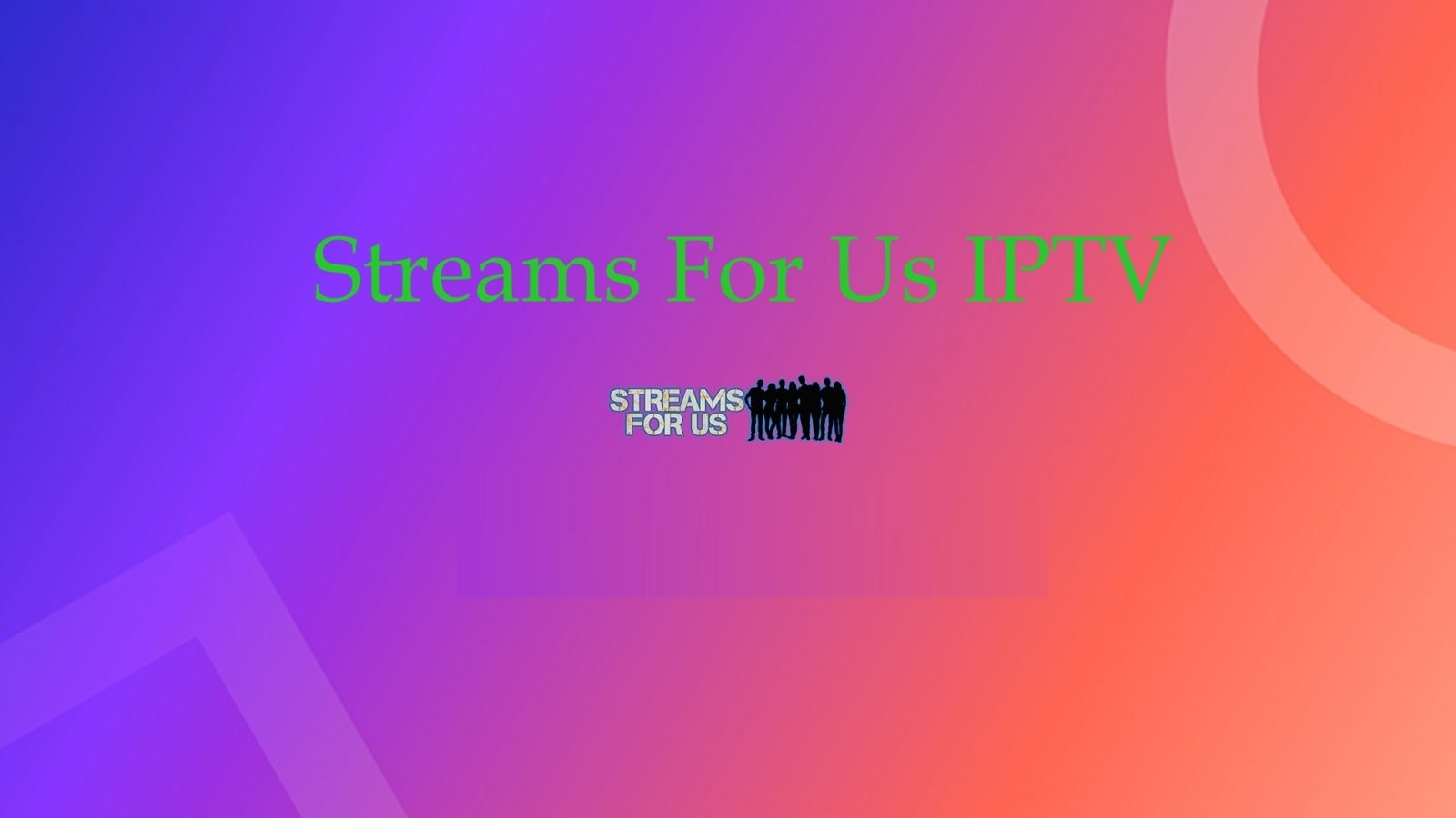Streams For US IPTV
