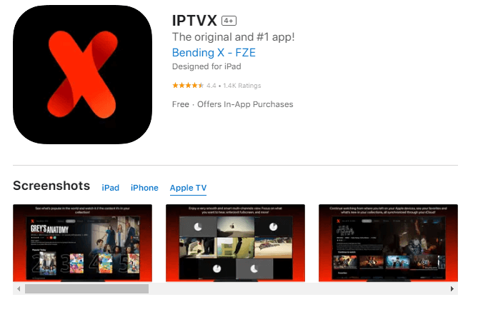 Get IPTVX app to stream Gemini Streamz IPTV