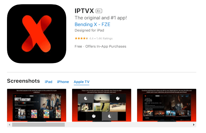 Install IPTVX app to stream IPTV Jungle