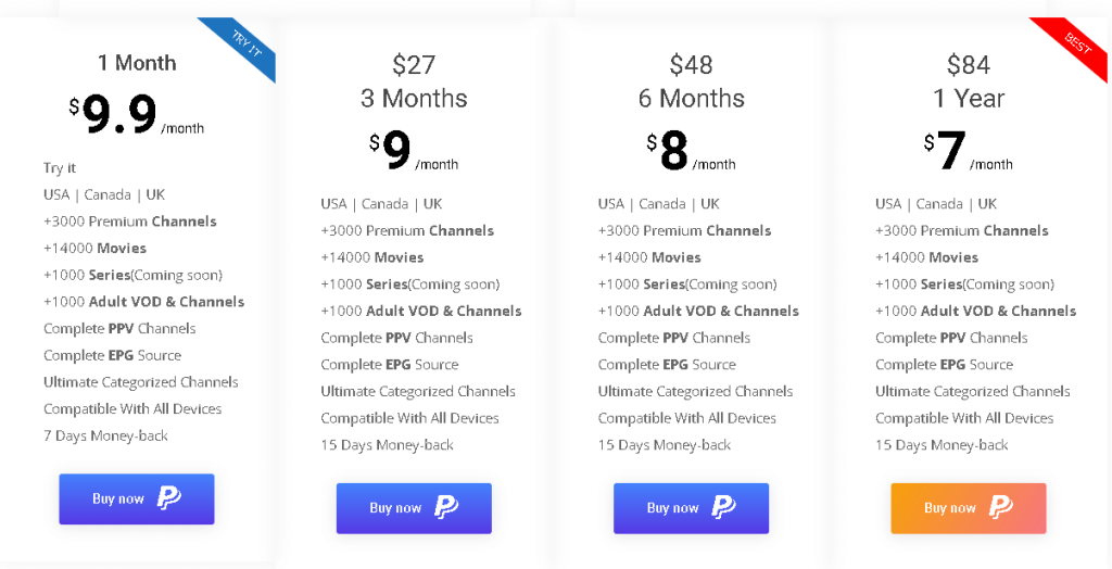Players Klub IPTV subscription
